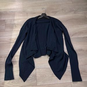 Aqua cashmere cardigan